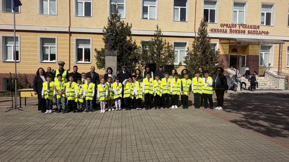 Начало на Националната програма &bdquo;Детско полицейско управление&ldquo; в СУ &bdquo;Н.Й.Вапцаров&ldquo;- гр. Момчилград